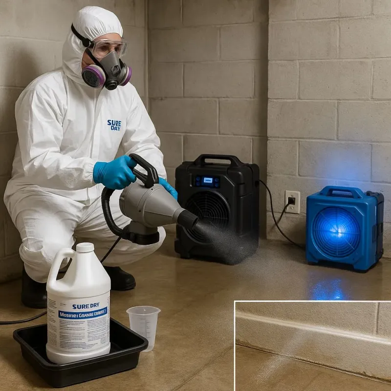 Sanitization and Odor Removal process in Bridgetown, OH