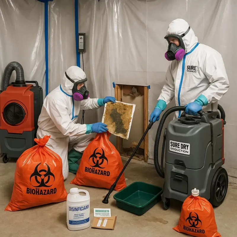 Contaminated Water Handling Protocols process in Bridgetown, OH